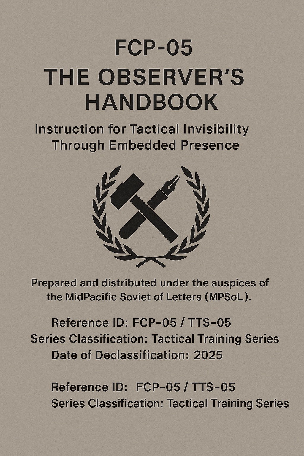 FCP-05 — Tactical Invisibility
