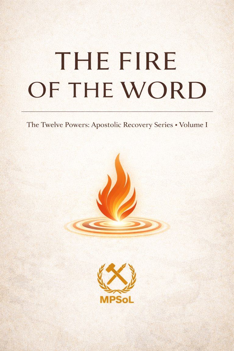 The Fire of the Word — Apostle Training Vol. 1 cover
