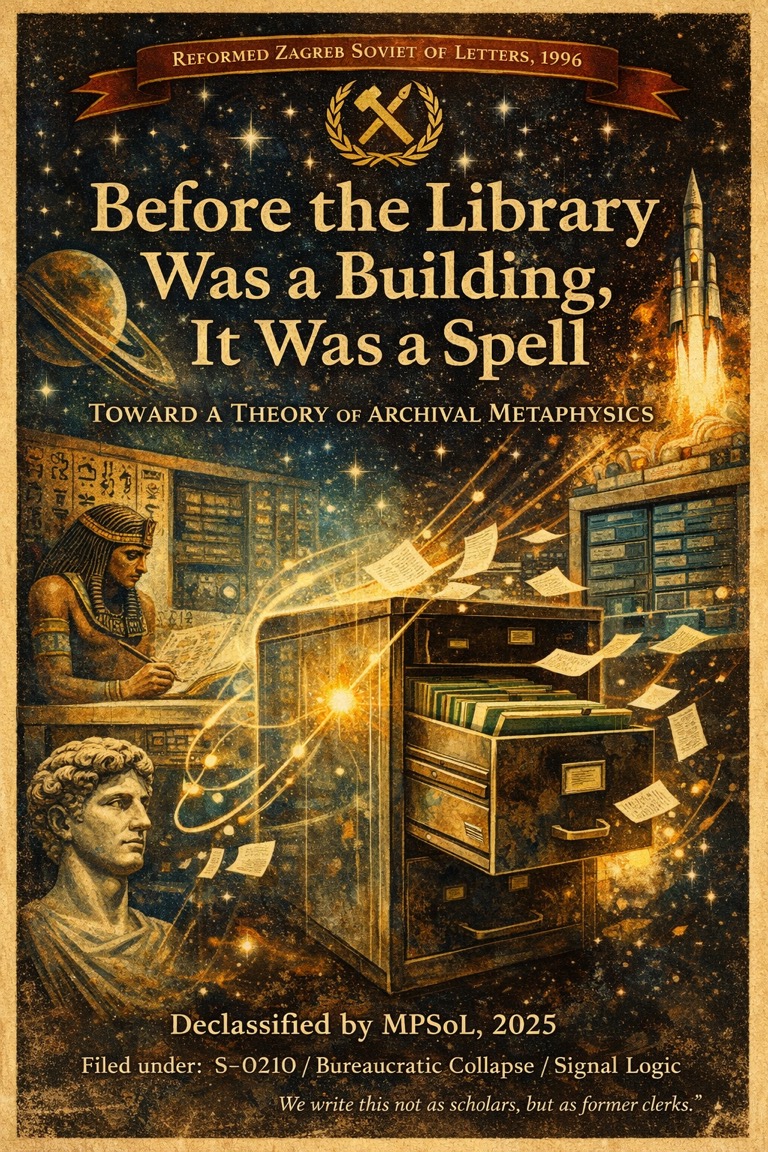 Before the Library Was a Building, It Was a Spell cover