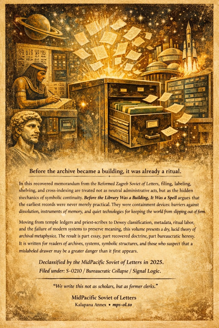 Bureaucratic Archives and Mystical Futures cover