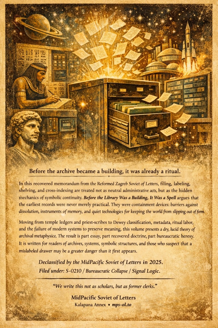 Bureaucratic Archives and Mystical Futures cover