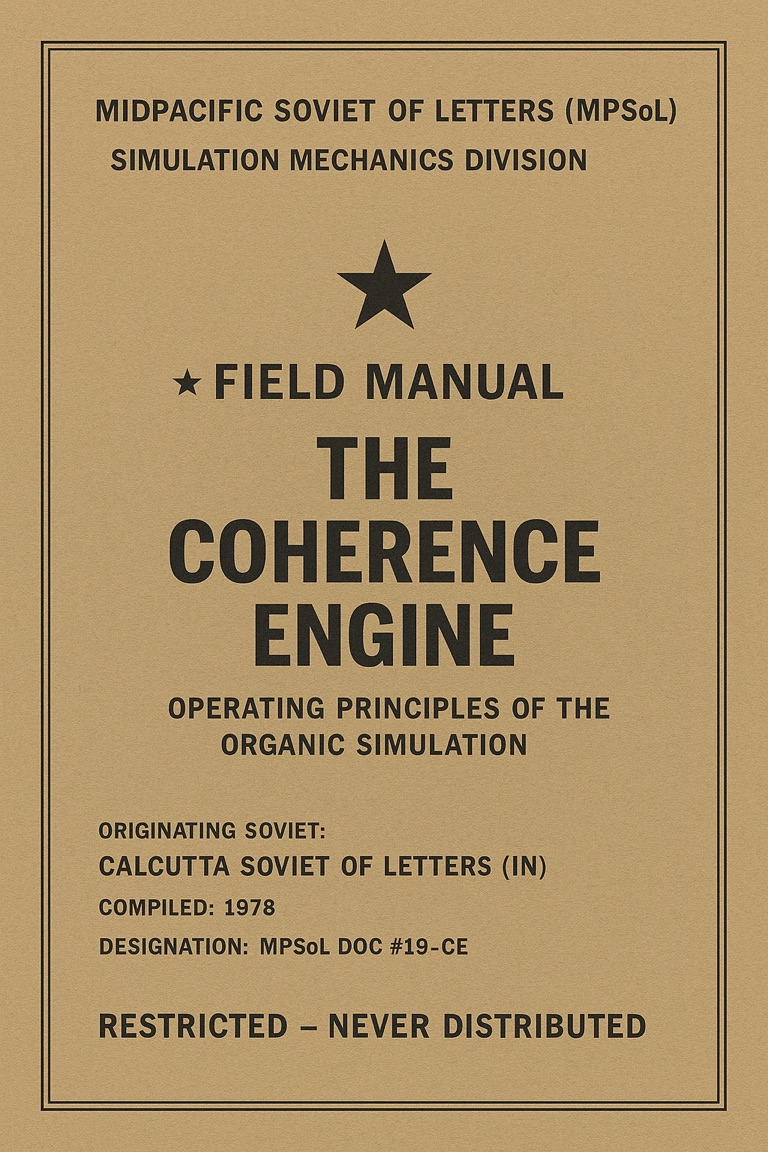 Cover of The Coherence Engine
