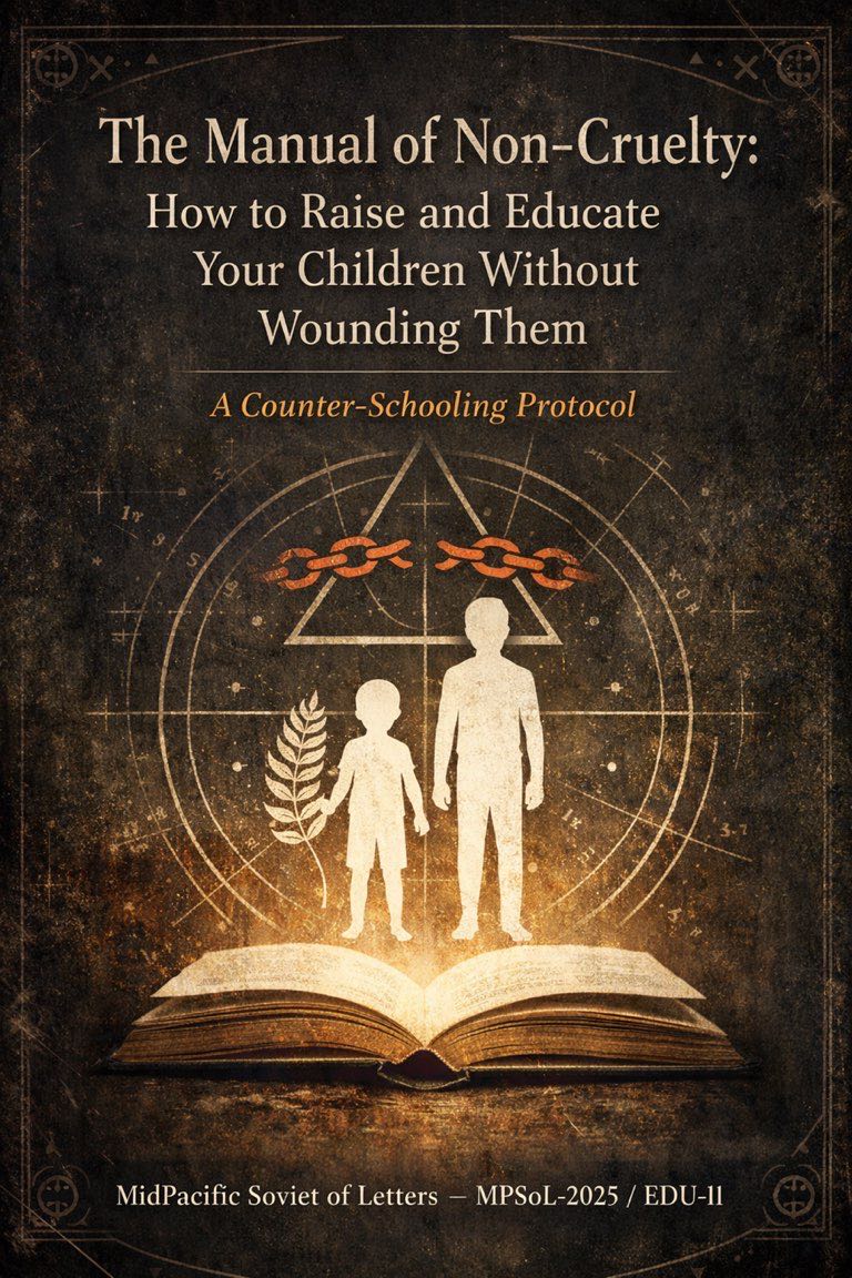 The Manual of Non-Cruelty cover