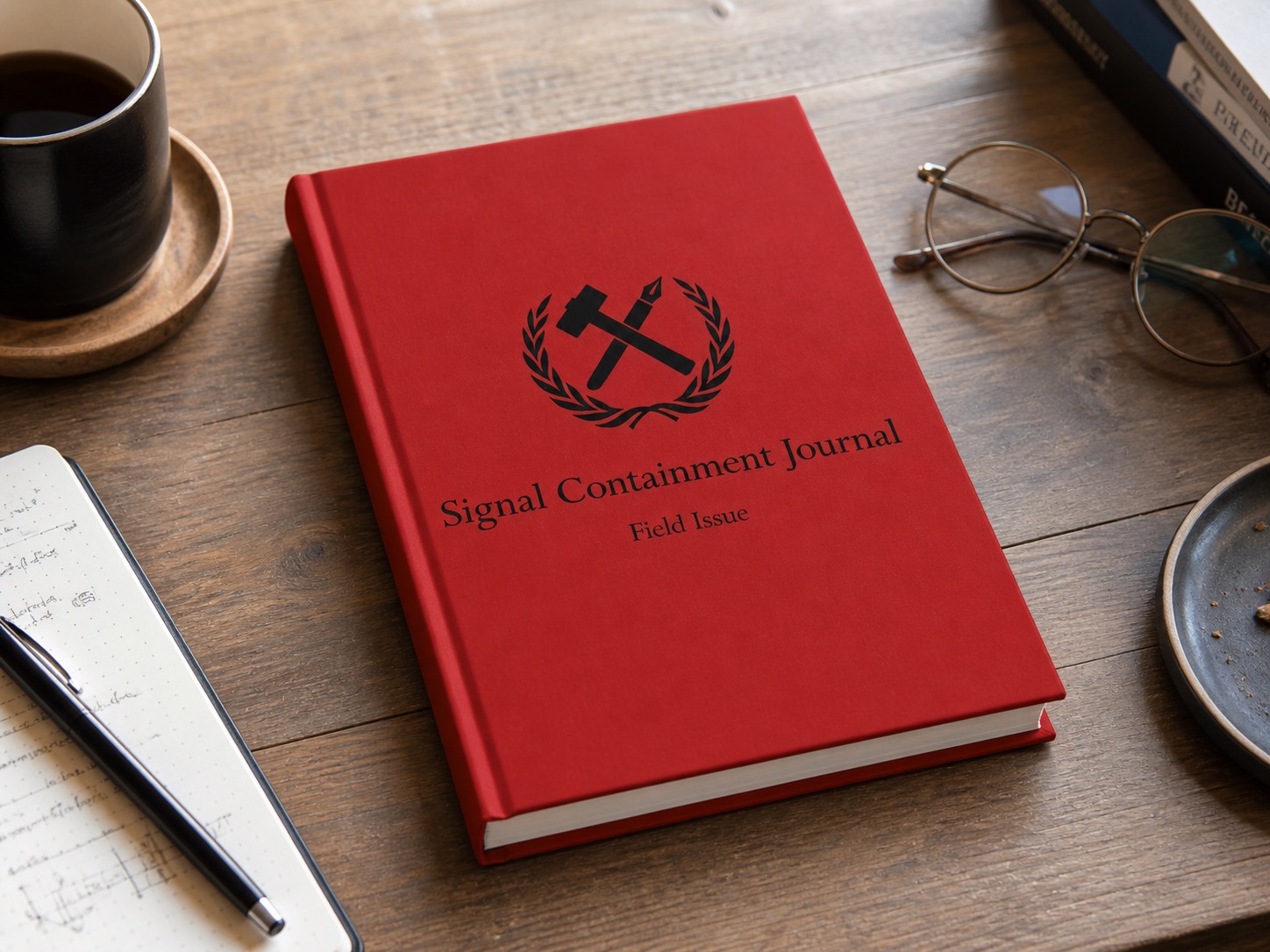 Signal Containment Journal cover