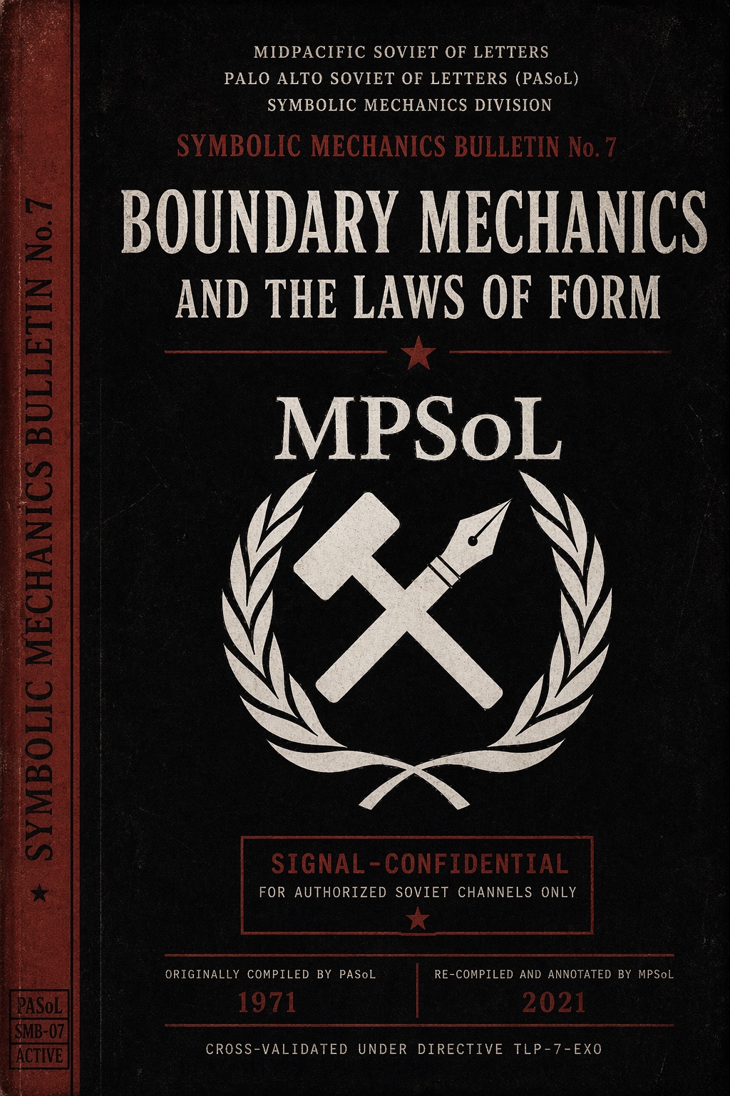 SYMBOLIC MECHANICS BULLETIN No. 7 front cover