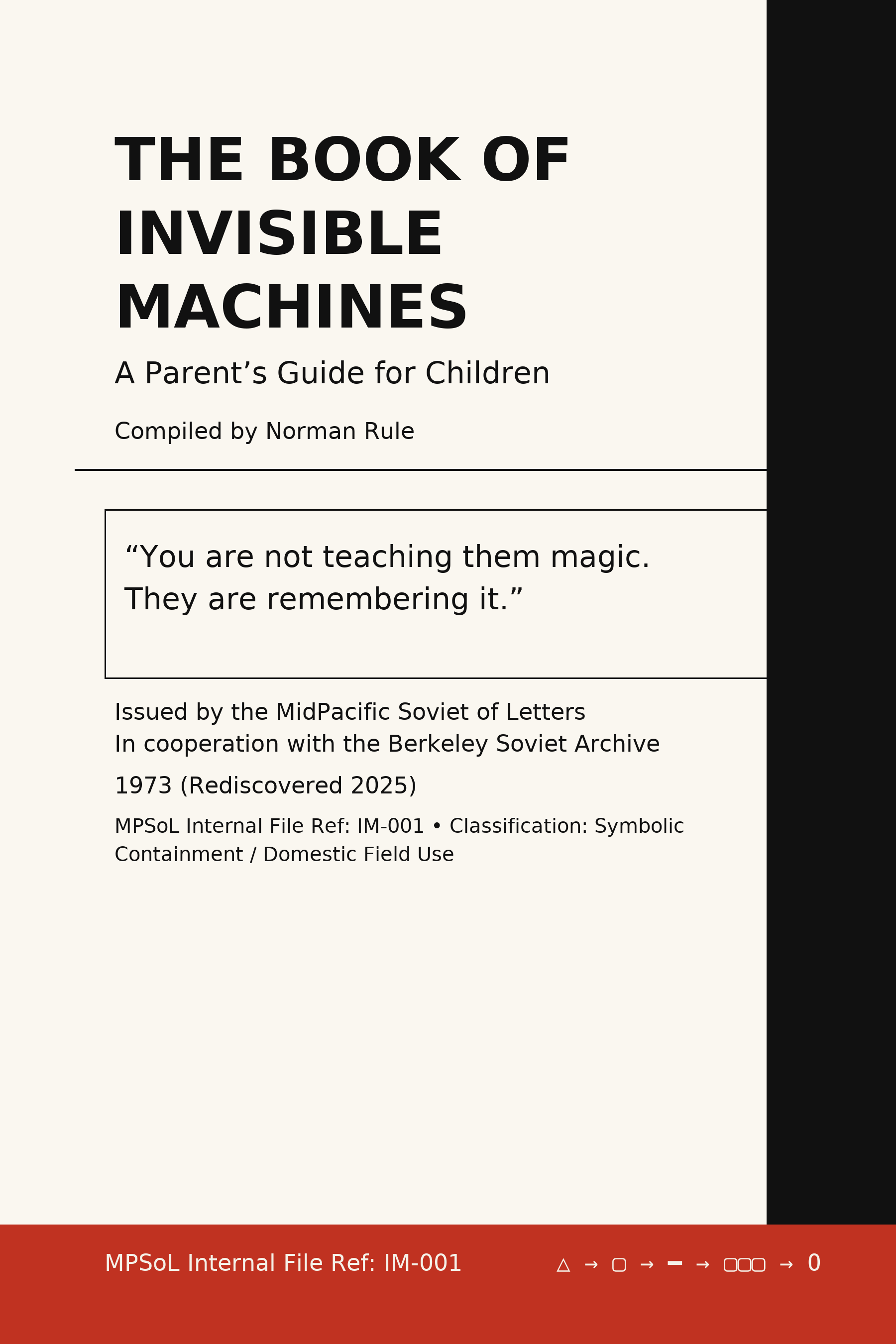 The Book of Invisible Machines cover