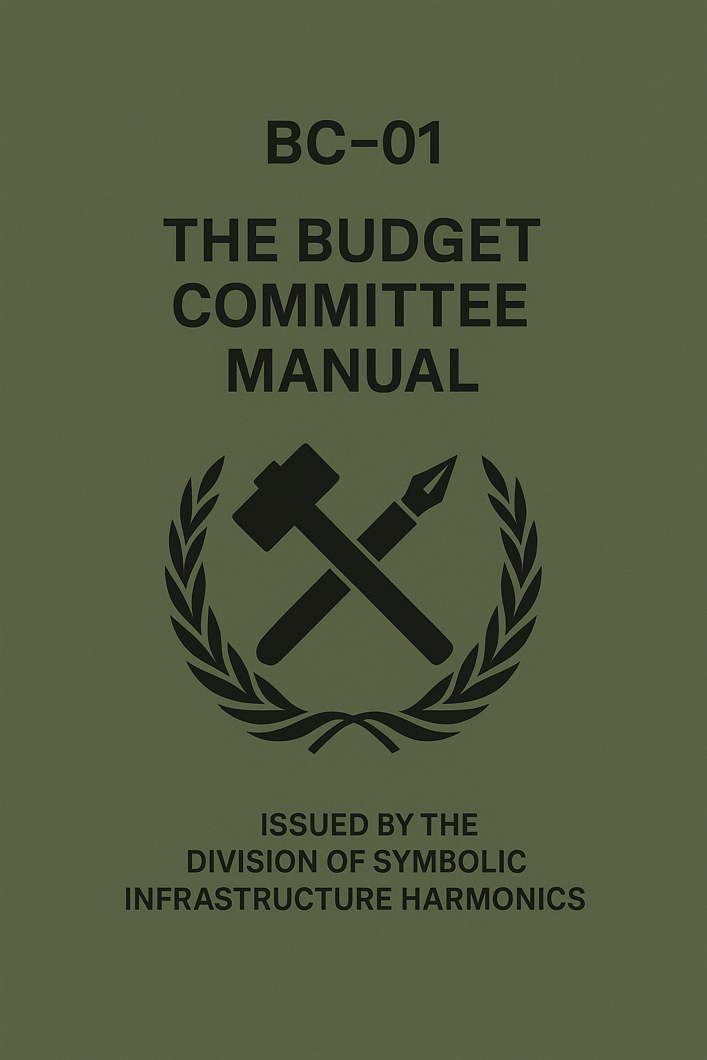 BC-01 — The Budget Committee