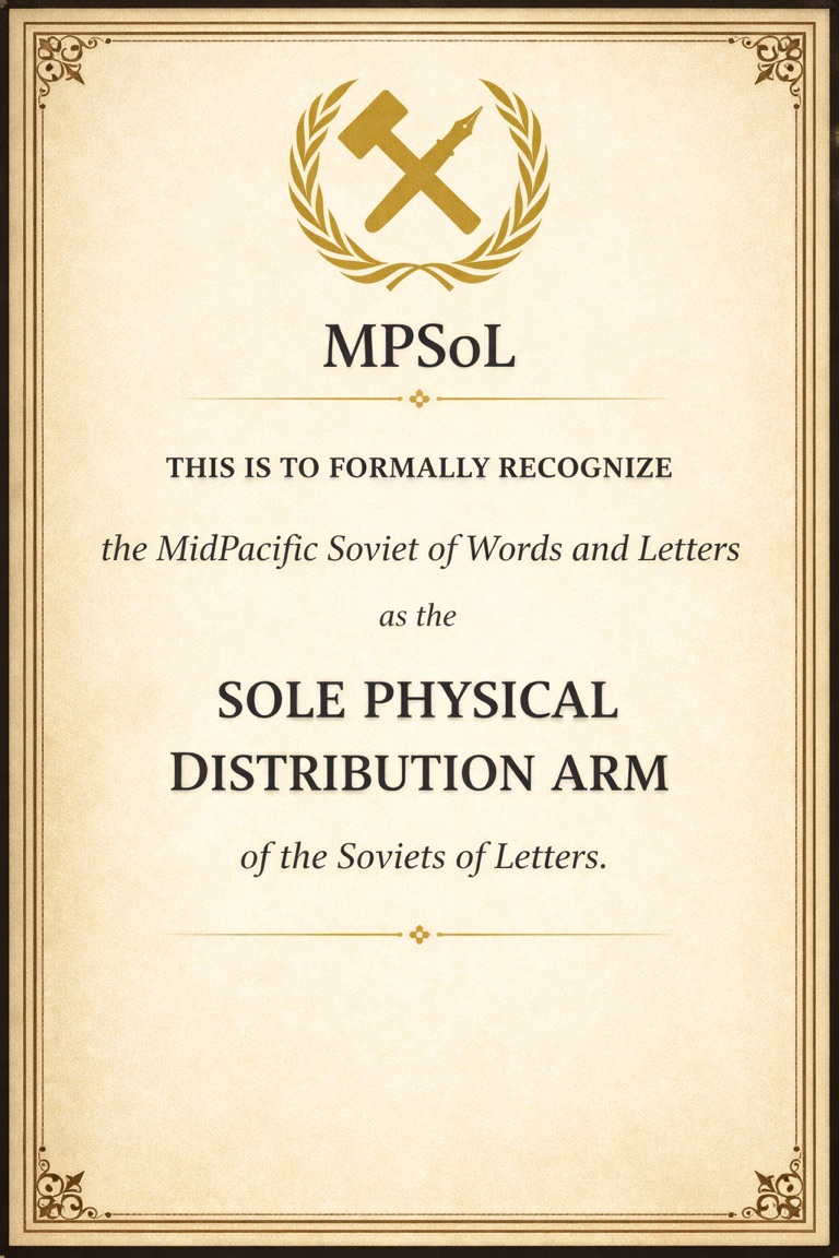 MPSoWaL Archive Verification Certificate